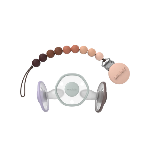 Pacifier 3-Pack and Clip Gift Set