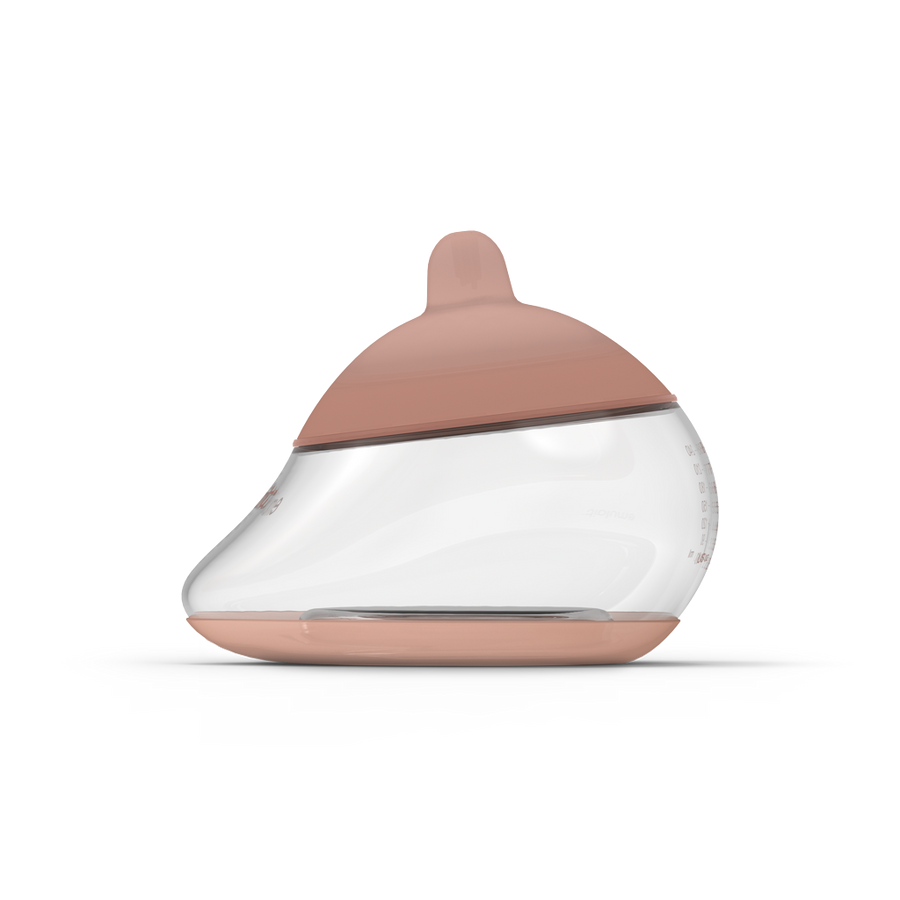 Anticolic Bottles with Unique Breastshaped Nipples Emulait