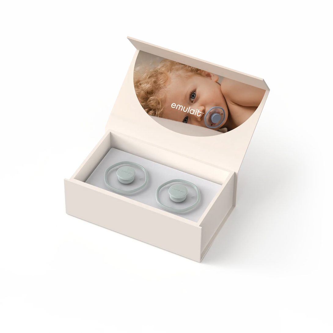Square Shape Pacifier The Emulait Pacifier 2-Pack - Nipple-shaped pacifier | Emulait