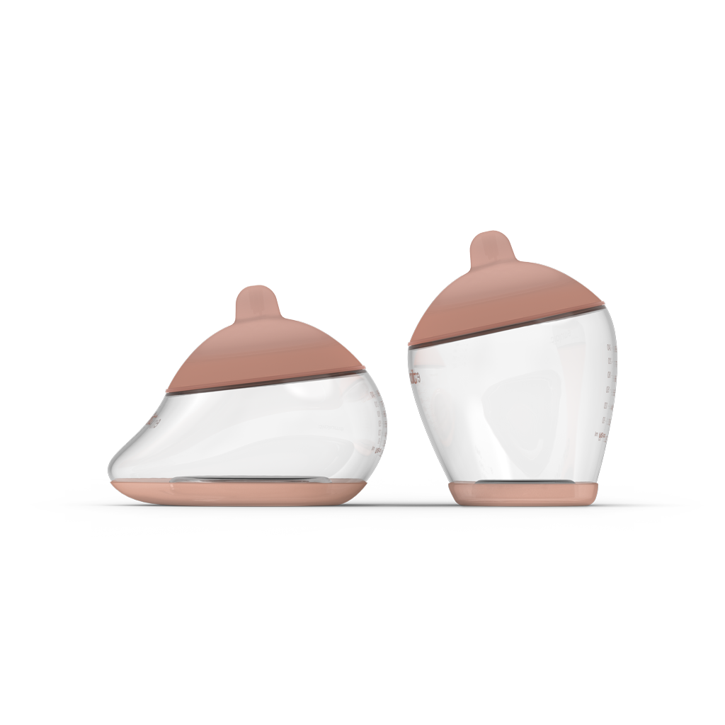 Breast shaped online bottle for baby
