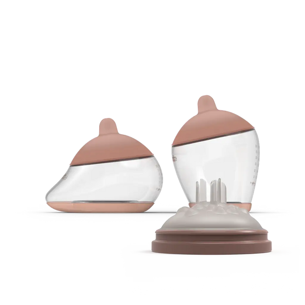 Anti colic Bottles With Unique Breast shaped Nipples Emulait anti-colic-bottles-with-unique-breast-shaped-nipples-emulait